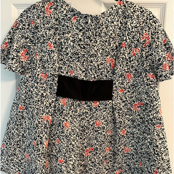 Balenciaga.silk cotton/silk top.  Beautiful, lined, and in excellent condition. - Picture 2 of 7